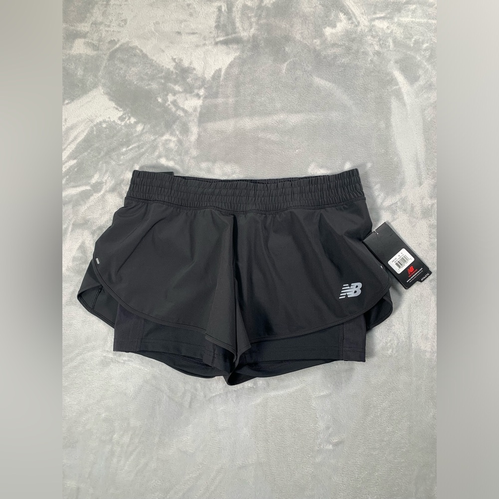 New Balance Women's Athletic Black Shorts